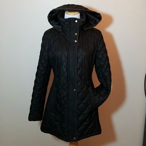 Black puffy jacket